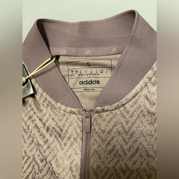 Adidas Women's Purple Polo Top size S NWT - Picture 5 of 6